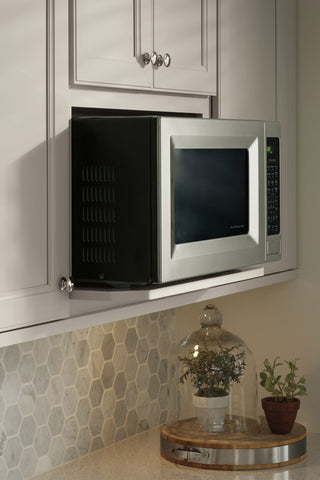 Wall Microwave Open Shelf Cabinet